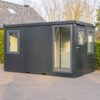 Bureau standard 4x2m avec fenêtre complète