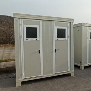 BLOC SANITAIRE SS1 NEUF AVEC 2 WC ET 2 LAVE-MAINS